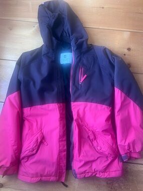 Ride Snowboard Company Women's Ski Jacket - Plum with Pink Accents